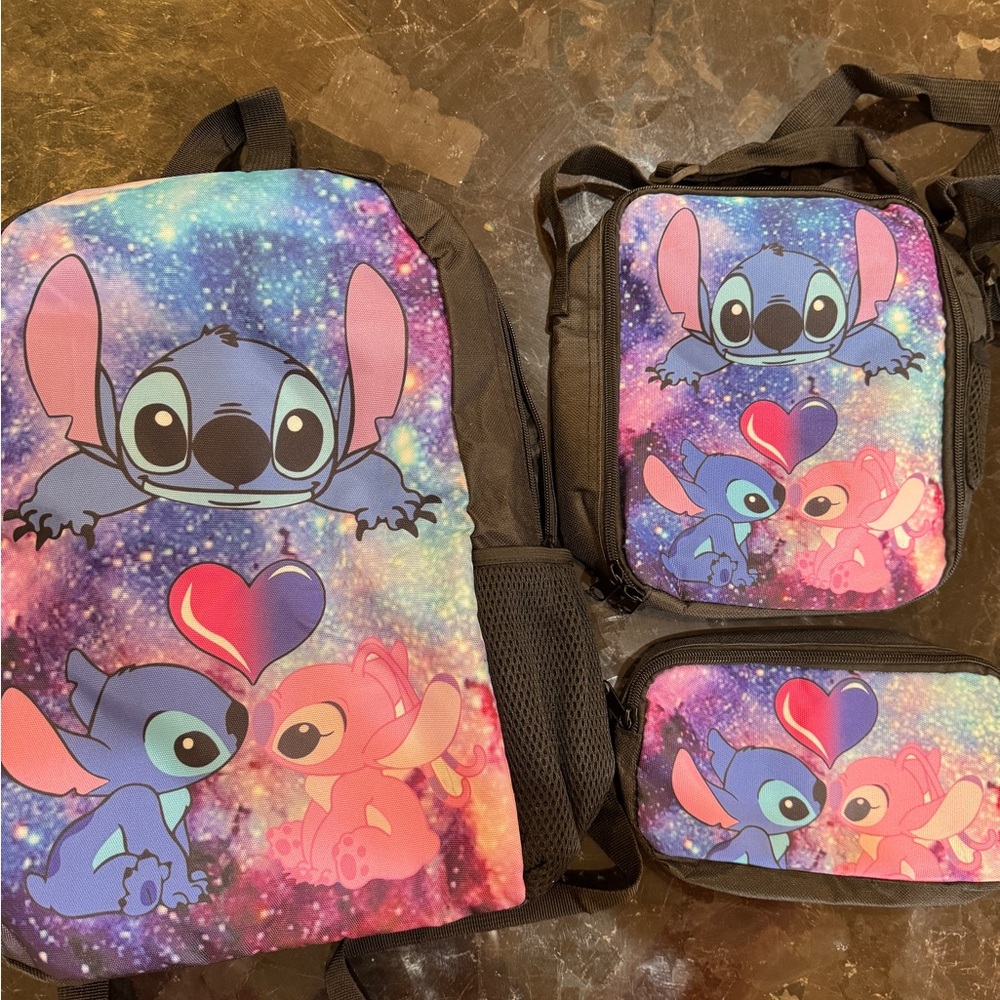 Stitch school bag set
